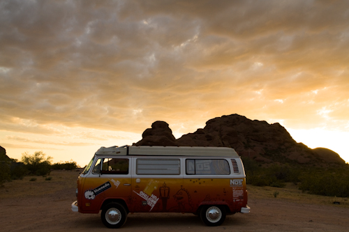 KDF Van AZ Sunset